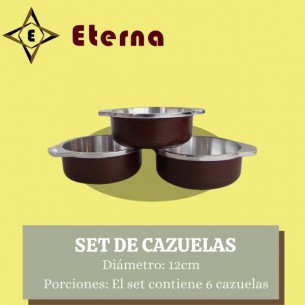 ETERNA CAZUELAS RECT 400... 2